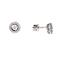 Boucles d'oreilles Golay Femme CERCHIO DI LUCE in Or blanc Diamante OCT016DI1 0.52